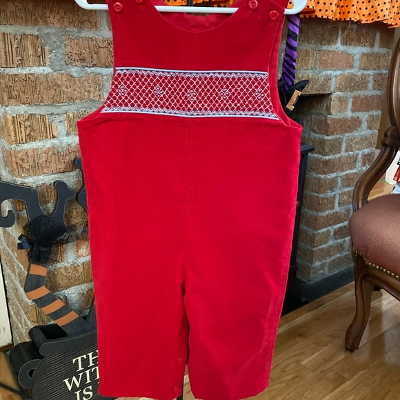 Le Za Me Smocked Infant Boys Longall 18M - Picture 3 of 9